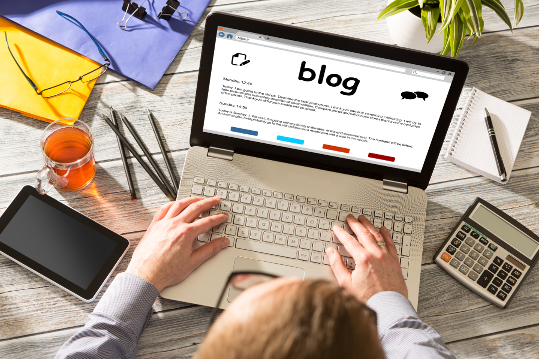 A diagram showing the ideal SEO blog post structure, with labeled sections like Title, Intro, TOC, H2s, H3s, and Conclusion.
